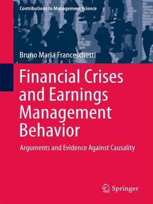 cover image of Financial Crises and Earnings Management Behavior